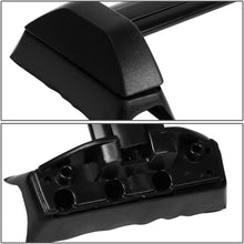 DNA MOTORING PT-ZTL-8033 Aluminum Top Rail Roof Rack Cross Bar[02-06 Honda CRV],Black