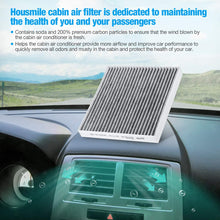 Housmile Premium Cabin Air Filter Up to 50% Longer Life Replacement for Fram CF10134 Compatible for Honda