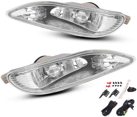 AUTOSAVER88 Fog Lights Compatible with 2002-2004 Toyota Camry 2004-2008 Corolla 2002-2003 Solara