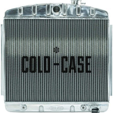 COLD CASE RADIATORS 55-56 Tri-5 Chevy Radiator 6 Cyl (Front Mount), Silver (CHT563A)