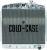 COLD CASE RADIATORS 55-56 Tri-5 Chevy Radiator 6 Cyl (Front Mount), Silver (CHT563A)