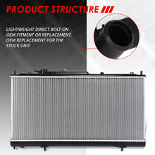 Replacement for 00-05 Eclipse/Stratus/Sebring V6 AT Lightweight OE Style Full Aluminum Core Radiator DPI 2410
