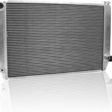 Griffin Radiator 1-25272-X ClassicCool 31" x 19" 2-Row Universal Fit Cross Flow Radiator with 1" Tube