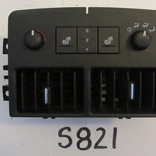 05-11 Cadillac STS Rear Vent Climate Control Panel Temperature Unit A/C Heater