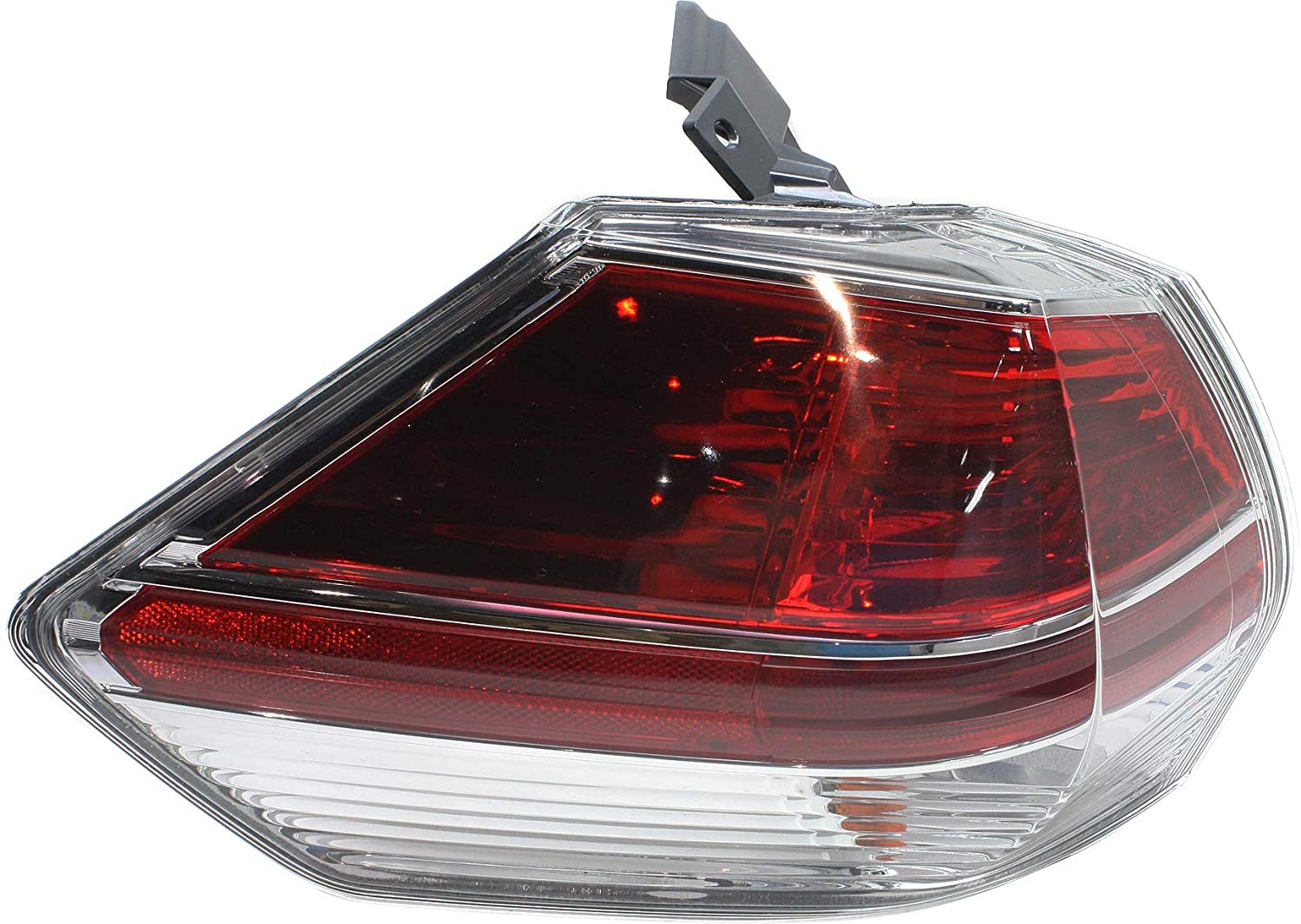 Tail Light Assembly Compatible with 2014-202016 Nissan Rogue Outer (15-2016 Japan/Korea)/USA Built Driver Side
