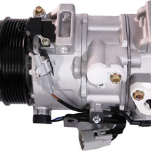 OBQ A/C Compressor fit 2006 Lexus RX330 3.3L 2007-2009 Lexus RX350 3.5L Automotive Air Conditioning 12V 3.42Current R134A 1 Year Warranty