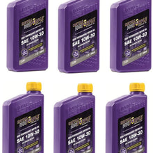 Royal Purple 01130 SAE Multi-Grade Synthetic Motor Oil 10W30 Pack of 6 Quarts