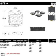 StopTech 309.07710 Street Performance Rear Brake Pad