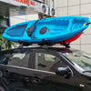 HUWENJUN123 Kayak Roof Rack Sets for Cars and SUVs, Universal Fit Carriers Mount on Crossbars for Easy Travel with Kayaks Canoes Paddleboards and Surfboards