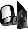 Driver Side Textured Side View Mirror for 08-14 Chevy Express & GMC Savana 1500, 08-17 Chevy Express 2500 3500, GMC Savana 2500 3500 - with Blind Spot Corner Glass - GM1320395