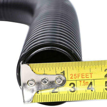 SUPERFASTRACING Black 48" Flexible Stainless Steel Radiator Coolant Water Hose Kit with Caps Universal