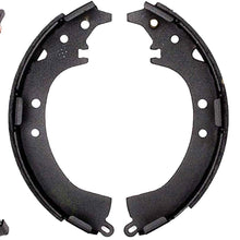 Detroit Axle - Rear Ceramic Brake Shoes for 2009-2018 Toyota Corolla - [2008-2014 Scion XD] - 2012-2018 Toyota Prius C - [2013 Scion IQ]
