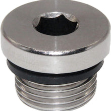 Joyway Stainless Steel Inner Hex Head Pipe Fitting Plug Oxygen O2 Sensor Bung M18x1.5 Thread (Pack of 2)