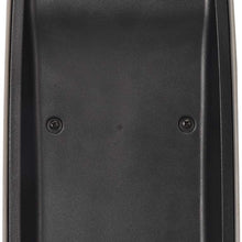 VeCarTech Center Console Lid Armrest Cover Kit with Hinge Latch Bumpers Fit for Chevrolet Trailblazer GMC Envoy,Buick Rainer Isuzu Ascender SAAB Oldsmobile Bravada 25998847 25998844 25998838- Gray