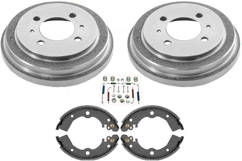 91-99 Sentra 95-98 & 200SX Rear Brake Drums Brake Shoes and Spring Shoes Kit