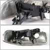 4Pcs Chrome Housing Clear Corner Headlight Bumper Light Lamp Replacement for GMC Sierra Yukon XL 1500 2500 3500 C3 99-07