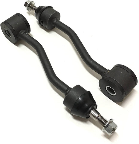 PartsW 2 Pieces Suspension Kit for Jeep Wrangler & TJ Front Sway Bar End Links HEAVY DUTY