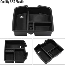 Seven Sparta Center Console Organizer for GMC Sierra Yukon Chevrolet Avalanche Chevy Silverado Tahoe Suburban 2007-2014 ABS Tray Armrest Storage Box