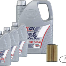 OEM 5W-30 9 Liter Oil Change Kit For BMW F06 M6 GC F10 M5 F12 F13 M6