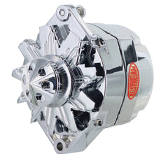 Powermaster 37293-367 Chrome Alternator (12SI 150A 1V Pulley & Cone 1 or 3 Wire)