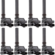 ECCPP Portable Spare Car Ignition Coils Compatible with Jeep Grand Cherokee Dodge Magnum/Durango/Ram 1500/ Ram 2500/Ram 3500 2003-2005 Replacement for UF378 UF505(Pack of 8)