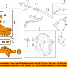 Genuine Toyota 47201-02660 Brake Master Cylinder Sub Assembly