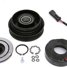 FKG AC Compressor Clutch Assembly Kit 4596492AC, CO 30000C fit for 2005-2008 Chrysler 300 5.7L Dodge Magnum 5.7L, 2006-2010 Grand Cherokee 6.1L Dodge Charger 6.1L