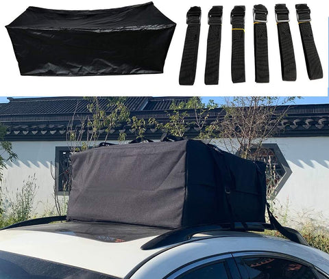 ECCPP Roof Bag Rooftop Cargo Carrier for 32 Long X 32 Wide X 16 High Roof Cargo Transportation Vehicles with or Without Roof Racks Waterproof Travel Car Storage Bag