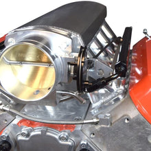 ICT Billet LS1 Adjustable Throttle Cable Bracket For 102mm Fabricated Aftermarket Sheet Metal Intake Cathedral Port Designed and Manufactured in USA Billet Aluminum 551446