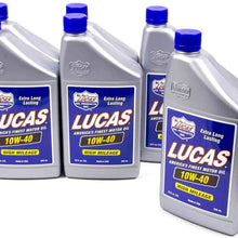 Lucas Oil High Performance 10W40 Motor Oil 1 qt Case Of 6 P/N 10275-6