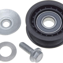 ACDelco 36079 Professional Flanged Idler Pulley with Bolt, Dust Shield, and Washer