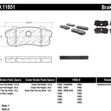 StopTech 309.11851 Street Performance Rear Brake Pad