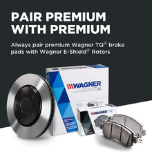 Wagner ThermoQuiet QC914 Ceramic Disc Pad Set With Installation Hardware, Front