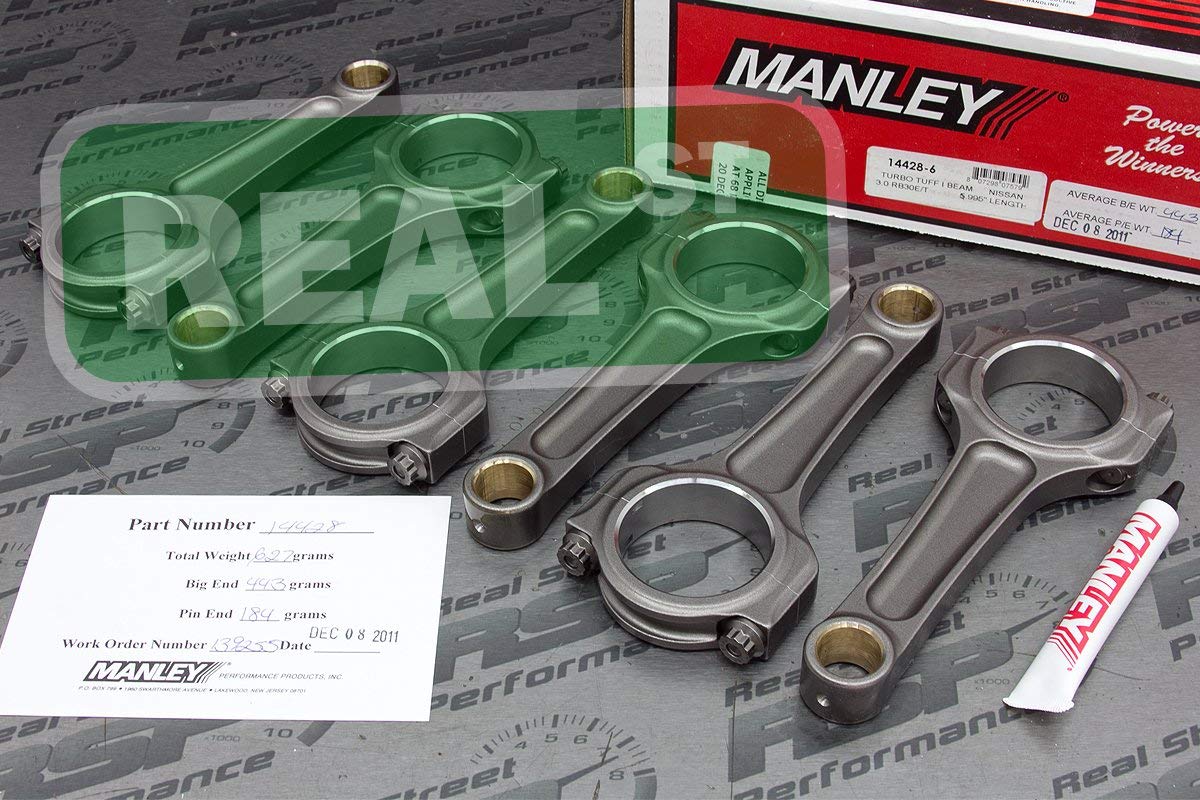 Manley Turbo Tuff I Beam Rods RB30 14428-6