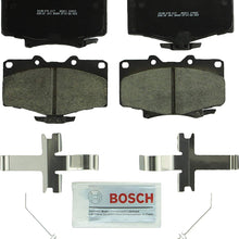 Bosch BC611 QuietCast Premium Ceramic Disc Brake Pad Set For Toyota: 1992-2001 4Runner, 1993-1998 T100; Front