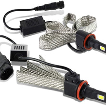 DNA Motoring HID-LED-LB-H8 Pair of LED Light Bulbs