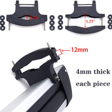 HTTMT Kayak- 32 Inches Rooftop SnowRack Plus Ski Rack Compatible with Cars Fits 6 Pairs Skis or Fits 4 Snowboard [P/N: US-Kayak-SKI-BK]