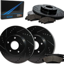 [Front + Rear] Max Brakes Elite XDS Rotors with Carbon Metallic Pads TA059683