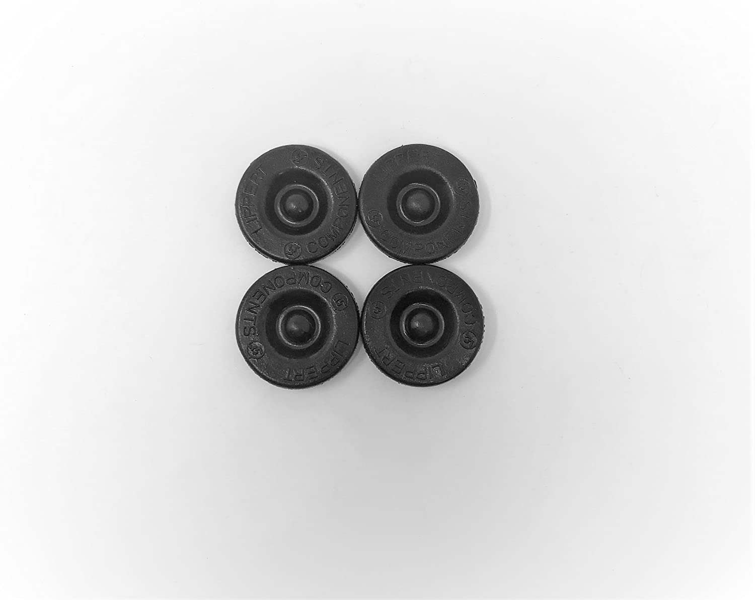 Leading Edge Lighting TRP EZ Lube Rubber Grease Plugs Hub Dust Cap 4 Pack