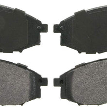 Wagner QuickStop ZX830A Semi-Metallic Disc Pad Set, Front