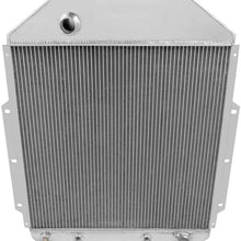 Blitech All Aluminum Race Radiator Compatible with 1942-1952 FORD Pickup Trucks CHEVY ENGINE