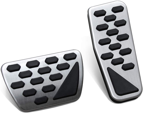 AutoBig Gas Brake Pedal Cover Set for 2019 2020 Jeep Wrangler Gladiator