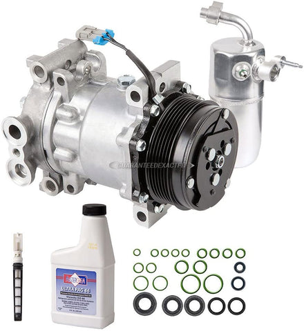 For Chevy Silverado 2500 HD GMC Sierra 3500 AC Compressor w/A/C Repair Kit - BuyAutoParts 60-81940RK New