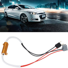 Senyar 2pcs Headlight Decoder,50W LED Fog Lamp Load Resistor Decoder Anti-Flicker Flash Error Canceler for H7