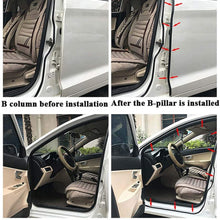 ZLMC 32Ft Universal Car Weather Stripping，Self Adhesive Auto Rubber Weather Draft Seal Strip for Car Truck Window Door Sunroofs Engine Cover Noise Insulation (B Shape Black,10M)