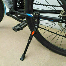 F FINEC Bike Kickstand for Bicycle Mountain Bike/Road Bike, Adjustable Universal Height Alloy Bike Kickstand Support for 24''-28'' Bicycle (Black)