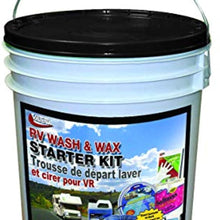 Valterra K88130 RV Starter Kit (with Bucket and Wash & Wax Kit),1 Pack