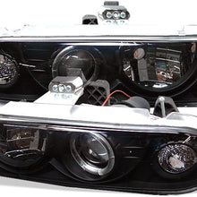 Spyder Auto PRO-YD-CS1098-SMC Chevy S10/Chevy Blazer Smoke Halo Projector Headlight