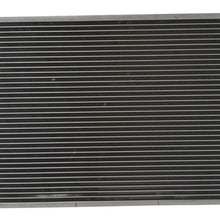 AC Condenser A/C Air Conditioning with Receiver Drier for 07-12 Nissan Sentra