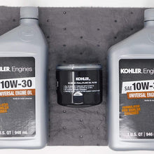 Kohler Genuine 12 050 01-S Oil Change Kit w/Oil pad and 10W-30 Oil